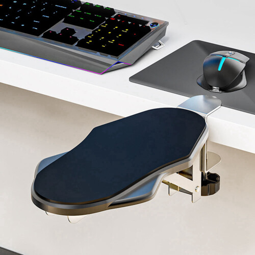 2X Armrest Pad Desk Computer Table Support Mouse Arm Wrist Rest Desktop Extension Hand Shoulder Protect 2