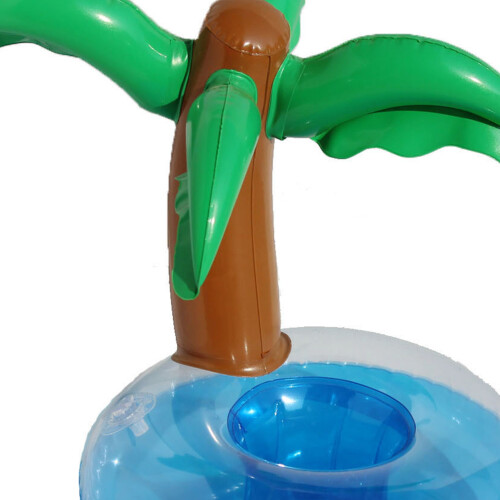 Coconut Tree Inflatable Drink Float PVC Pool Beach Holder 2