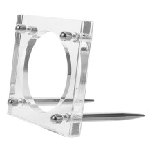 Coin Display Case with Protective Sturdy Frame for Collectors, Single Coin Holder for Travel
