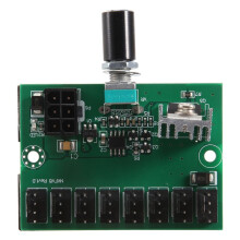 Computer Case 12V Mijnwerker Fan Speed Controller 8-Kanaals Fan Hub PWM High-Power Gewelddadige Fan Controller Regulerende Gouverneur