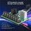 Computer Case 12V Miner Fan Speed Controller 8-Channel Fan Hub PWM High-Power Violent Fan Controller Regulating Governor 7