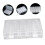 Coin Holder Collection Case with Clear Display, Scratch Protection, Dustproof Square Organizer 5