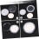 Coin Holder Collection Case with Clear Display, Scratch Protection, Dustproof Square Organizer 3