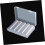 Coin Holder Collection Case with Clear Display, Scratch Protection, Dustproof Square Organizer 2
