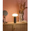 Beliani Wireless LED Table Lamp BUAYAN with Dimmer Metal Black 2
