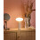 Beliani Wireless LED Table Lamp BUAYAN with Dimmer Metal Gold 2