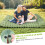 Green Ultralight Camping Mat Pillow & Foot Pump 7