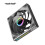 120mm Digital Display Mute Wire-Free Splicing Case Fan CPU Motherboard ARGB Light Synchronization 4PIN PWM Regular 1