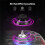 Transparent Wireless Controller for PS5 PC for IOS for Android Steam Wireless  Controller with RGB Lights 1