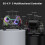Transparent Wireless Controller for PS5 PC for IOS for Android Steam Wireless  Controller with RGB Lights 8