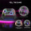 Transparent Wireless Controller for PS5 PC for IOS for Android Steam Wireless  Controller with RGB Lights 7