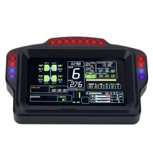 New Simplayer Sim Racing Dash Display DV480 Pro Dashboard with 5inch Screen 16 RGB LED for Simagic Fanatec