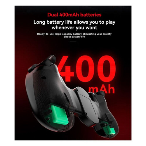 D8+Stretching Wireless Mobile Game Controller with Hall Trigger Supports Tablet for PC/Android/IOS Tablet  Black 2