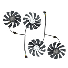 New 2 Pair Card Fan 85mm Ha9010H12F-Z 4Pin Cooler Fan Replacement for Msi Gtx 1060 Oc 6G Gtx 960 P106-100 P106
