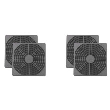 4 Pcs Dustproof Blower Guard ABS Computer Ventilator Grill 120mm Fan Filter Fan Mesh Cover Tool-Free Fan Strainer