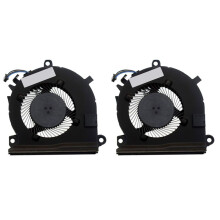 2X Laptop CPU Cooling Fan DFS2000055K0T DC5V 0.5A 4PIN for  Pavilion Gaming 15-EC L77560-001