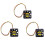 3Pcs 40mm x 40mm x 10mm 3Pin 12V  Brushless PC Computer Cooling Fan 1