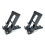 2X Desktop Tablet Computer Stand Multi-Stage Foldable Portable Desktop Student Learning Machine Stand for  (Black) 1