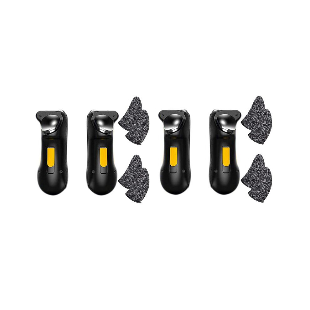 Photos - Console Accessory 2set Mobile Game Controller for PUBG Trigger Controller L1R1 with 4 Pairs of Gaming Finger Covers