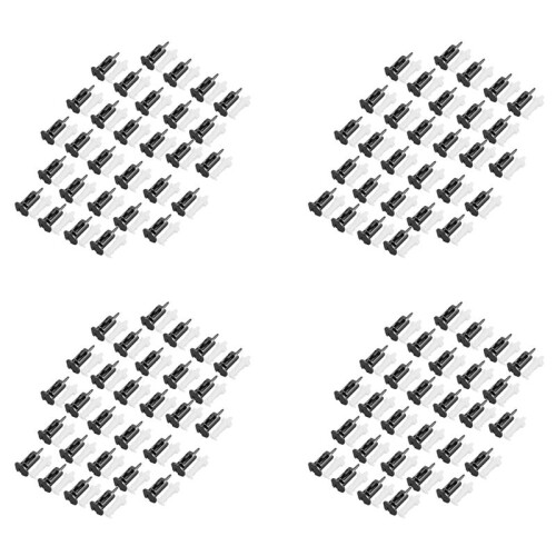Plastique Noir Blanc, Montage pour Refroidisseur CPU , 120 Pièces