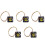 5 Pcs 40mm x 40mm x 10mm 3Pin 12V  Brushless PC Computer Cooling Fan 1