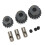 Assemblage différentiel 54T 1/10 noir 15T/17T/19T 6