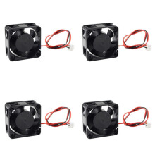 4X 3D Part of Printer 4020 Cooling Fan  12V Brush-Free  Cooler 40mm Cooling Fan 40X40X20mm High Quality