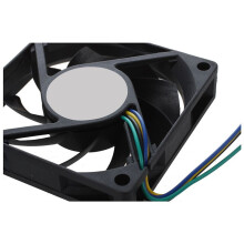 10 Pcs 70X70X15mm 12V 4 Pins PWM PC Computer Case CPU Cooler Cooling Fan Black
