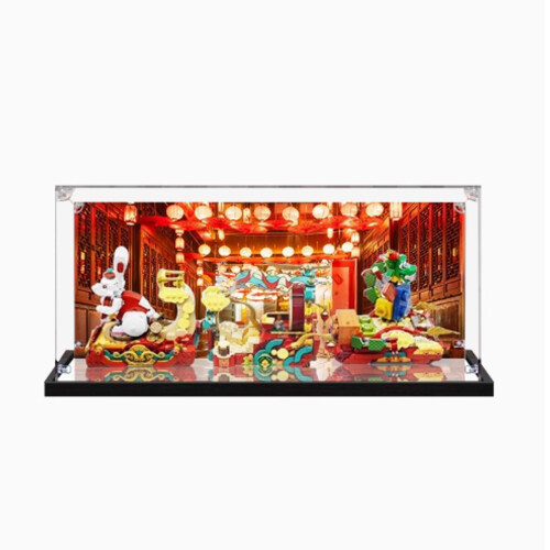 Acrylic Display Box for  80111, Dustproof Clear Case with 360 View, Stackable and Impact Resistant