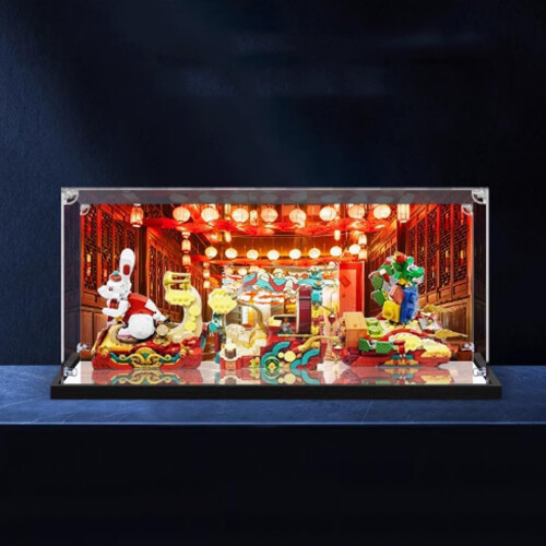 Acrylic Display Box for  80111, Dustproof Clear Case with 360 View, Stackable and Impact Resistant 1