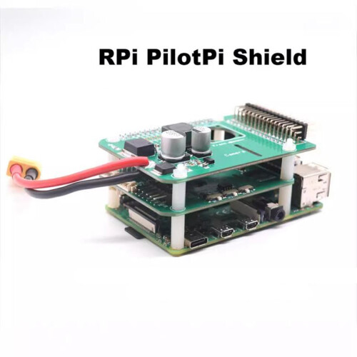 RPi PilotPi M8N 433MHZ100MW Flight Control PX4 Firmware Sensor and Power for Raspberry Pi 32 Bit Autopilot Copter Plane 2