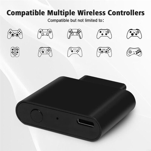 Wireless Game Controller Adapter for NEO·GEO MVS CDZ -Compatible Controller Converter 2