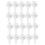 20pcs Plastic Hard Wall Picture Frame Hanging Hooks Hangers White 3