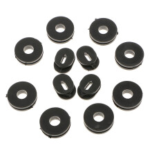 12 Pieces Motorcycle Fairing Rubber Side Cover Grommets for GS125 for