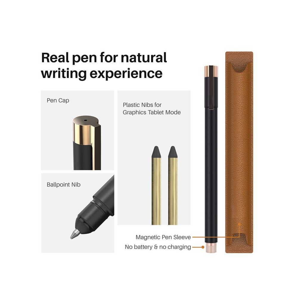 HUION Note Digital Notebook Drawing Tablet with Battery-Free Pen ...