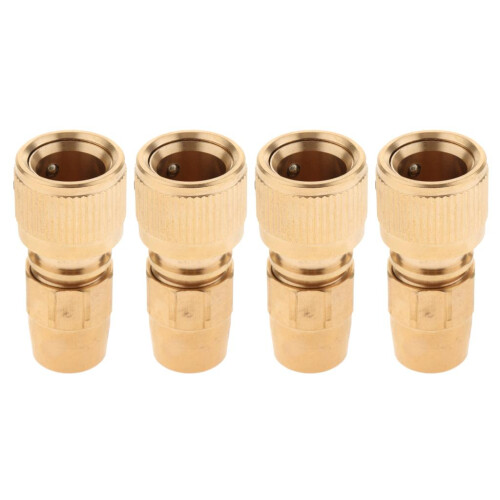 4Pcs Brass Expandable Hose Repair Adaptor
