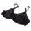 Special pockets bra for Silicone Breast Form False Mastectomy 40 Black 2