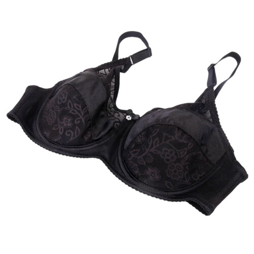Special pockets bra for Silicone Breast Form False Mastectomy 40 Black 1