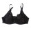 Special pockets bra for Silicone Breast Form False Mastectomy 38 Black 2