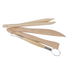 1pack Pottery Clay Sculpture Carving Tool Set 5pcs