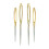 4pcs Large Eye Blunt Needles Wool Thick Knitter Yarn Hand Sewing Darni 2