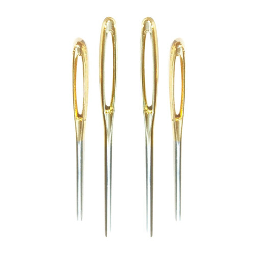 4pcs Large Eye Blunt Needles Wool Thick Knitter Yarn Hand Sewing Darni 1