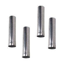 Stoves Pipe Chimney Exhaust Pipe Flue Extension Tube for Winter 4Pcs 6