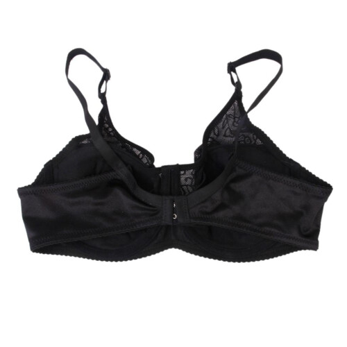 Special pockets bra for Silicone Breast Form False Mastectomy 38 Black 2