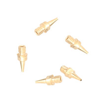 Steel Nozzles Airbrush Spray Accessory Replacement Nail Paint 5PCs