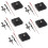 5 Sets Movement with red Pointer for Quartz Wall Clock Repair Replacem 1