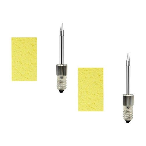2pcs Soldering Tips USB Soldering Iron Head for E10 Interface tip B