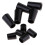 10pcs Black Golf Shaft Sleeve Ferrules Cap Adapter Ring Plastic Black 1