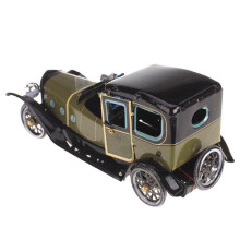 Vintage Style Wind Up Sedan Model Toy Collectible Gift Green Room Deco