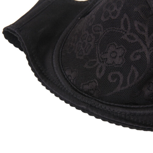 Special pockets bra for Silicone Breast Form False Mastectomy 40 Black 2